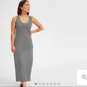 Everlane striped tank dress